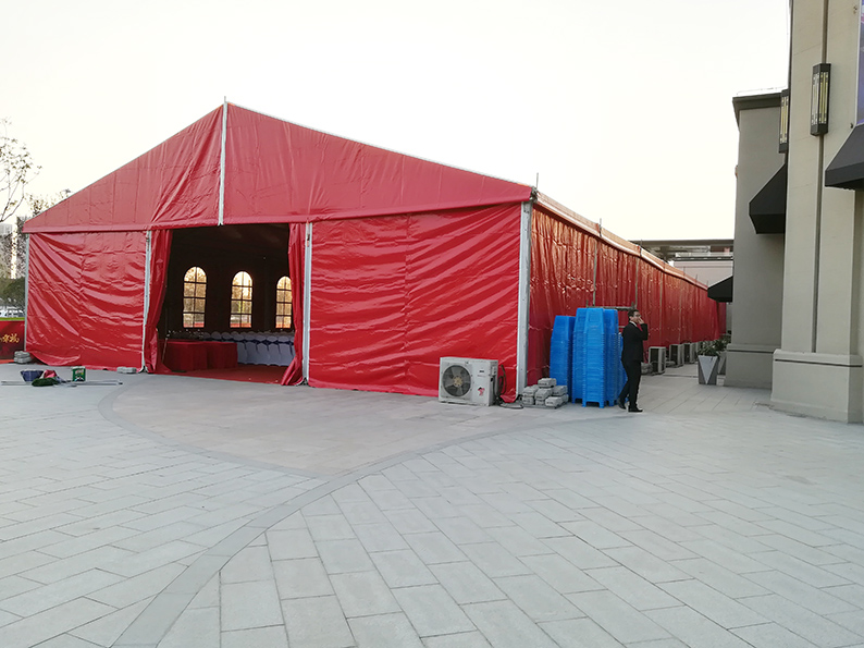 碧桂园开盘篷房搭建 西安喜氏篷房租赁