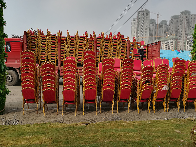 汉中恒大开盘活动由喜氏全程提供物料 西安贵宾椅租赁