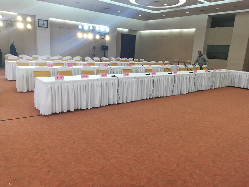 西安长条桌出租 西安长条桌租赁 腾讯与西安市政府