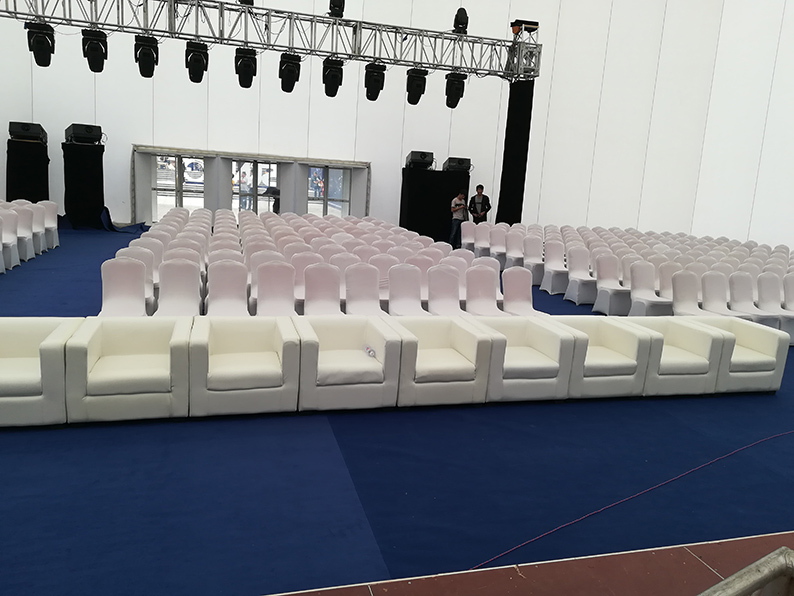 西安融创活动现场 西安沙发租赁